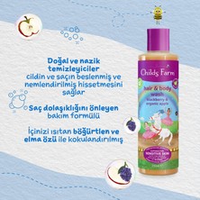 Childs Farm Böğürtlen ve Organik Elma Özlü Çocuk Saç ve Vücut Şampuanı 250ml