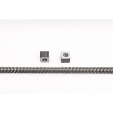 ADJ Trade M28 Trapez Diş Gijon 6 Diş 1000MM + Somun