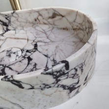 Sipahi Marble Menekşe Mermer Gizli Giderli Dizayn Lavabo