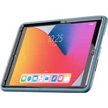 Newface Ipad 10.2 (8.nesil) Kılıf Hand Strap Tablet Kılıfı - Turkuaz 277097