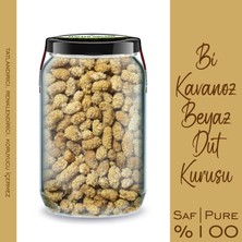 Zencefil Organik Cam Kavanozda Katkısız Dut Kurusu 660 cc Pure Dried White Mulberry