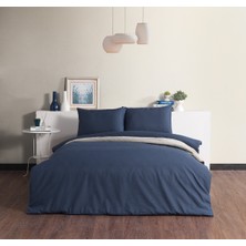 Doqu Home Pure Line Nevresim Takımı Tek Kişilik - Lacivert