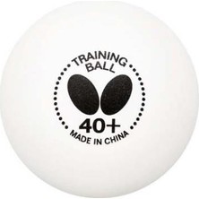 Butterfly Masa Tenisi Topu Btf Training Ball 40+ White 6er 7250730140