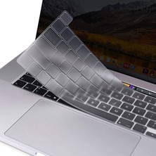 Hk Teknoloji Macbook Pro 13 Inç 2020 A2338 M1 - M2 Işlemcili Uyumlu Türkçe Q Silikon Klavye Koruyucu