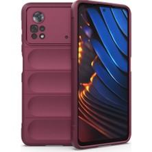 FitCase Xiaomi Poco X4 Pro 5g Kılıf Optimum Lens Çerçeveli Silikon Kapak
