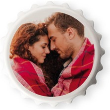 Hediye Vakti Fotoğraf Baskılı Kişiye Özel Kapak Görünümlü Magnet Açacak