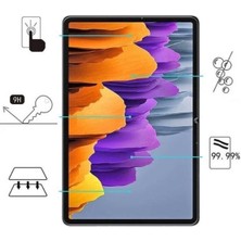 TezMax Samsung Galaxy Tab A SM-T510 (2019) 10.1" Nano Esnek Kırılmaz Cam Ekran Koruyucu Film