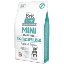Brit Care Mini Light Sterilised Küçük Irk Tahılsız Köpek Maması 2 kg