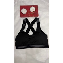 Desel Siyah Çapraz Spor Bralet