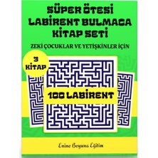 Süper Ötesi Labirent Bulmaca Kitap Seti 3'lü