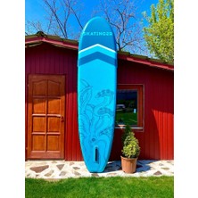 Sup Board Skatinger Octopus Yoga Board 335 cm x 86 x 15 Stand Up Paddle Board Ultra Geniş ve Stabil Şişme Sörf Tahtası