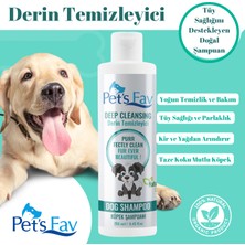 Pets Fav Derin Temizleyici Organik ve Doğal Köpek Şampuanı