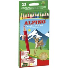 Cem Alpino 12 Renk Tam Boy Kuruboya AL10654 12'li