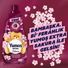 Yumoş Extra Çamaşır Yumuşatıcı Sakura 1440 ml x4