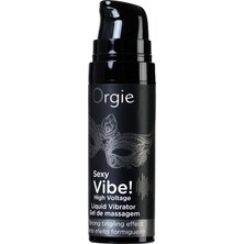 Orgie Sexy Vibe High Voltag Titreşim Etkili Masaj Jeli 15 ml