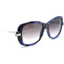 Cartier Blue Tortoise Shell Brown Gradient