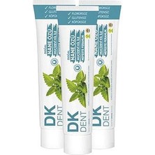 Dk Dent Dkdent Nane Özü Florürsüz Doğal Diş Macunu 75 ml x 3 Adet