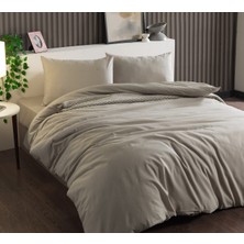 Doqu Home Pure Line Nevresim Takımı Çift Kişilik - Bej