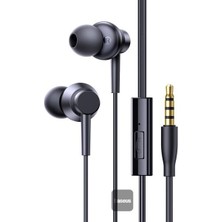 Baseus Hd Mikrofonlu Kulakiçi Kablolu 3.5mm Jack Kulaklık Kontrol Tuşlu 10MM Hareketli Bobin 20Hz-20kHz