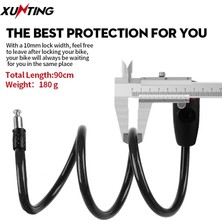 Liangduo Shop No.1 Tarzı Xunting Sıcak Satış Bisiklet 2 Tuşları Hırsızlığa Karşı Şifre Kilidi Dağ Bisikleti Taşınabilir Bisiklet Kilidi Zincir Kilidi Mtb Bisiklet Aksesuarları (Yurt Dışından)
