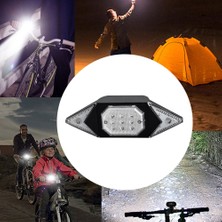 Liangduo Shop Bir Stil USB Şarj Edilebilir Bisiklet Dönüş Sinyali Işık Bisiklet Arka LED Lamba Uyarı Arka Lambası Kablosuz Denetleyici Bisiklet Sürme Ekipmanları (Yurt Dışından)