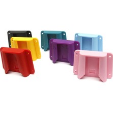 Liangduo Shop Kırmızı Adaptör Stili Twtopse Taşıyıcı Blok Adaptörü Brompton Bisiklet Bisiklet Çantası Kargo Rafı Ön Taşıyıcı Bloğu Süper Hafif Bisiklet Parçası Aksesuarı (Yurt Dışından)