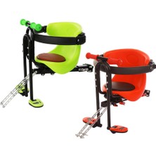Liangduo Shop Yeşil Stil 2020 Bisiklet Koltuğu Ön Montaj Bebek Taşıyıcı Koltuğu Pedallı Minder Bisiklet Eki Bisiklet Aksesuarları Çocuklar Için Çocuk Yürüyor (Yurt Dışından)