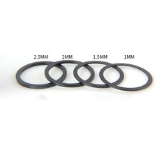 Liangduo Shop 1mm Gümüş 5 Adet Tarzı 5 Adet Bisiklet Alt Braketi Bb Eksen Yıkayıcı Hub Filibir Volan Alaşım Conta Mtb Yol Bisikleti Parçaları Dağ Bisikleti Aksesuarları (Yurt Dışından)