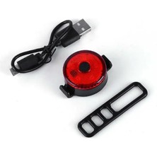 Liangduo Shop Kırmızı Stil USB Şarj Edilebilir Arka Arka Bisiklet Işık Yağmur Su Geçirmez LED Bisiklet Işık Güvenlik Bisiklet Bisiklet Kuyruk Lambası Arka Lambası Aksesuarları (Yurt Dışından)