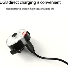 Liangduo Shop Kırmızı Stil USB Şarj Edilebilir Arka Arka Bisiklet Işık Yağmur Su Geçirmez LED Bisiklet Işık Güvenlik Bisiklet Bisiklet Kuyruk Lambası Arka Lambası Aksesuarları (Yurt Dışından)