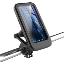 Liangduo Shop No.1 Tarzı Yeni Bisiklet Cep Telefonu Tutucu Bisiklet Navigasyon Braketi Lokomotif Kanca Bisiklet Kolu Su Geçirmez Braket Bisiklet Aksesuarları (Yurt Dışından)