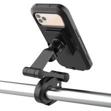 Liangduo Shop No.1 Tarzı Yeni Bisiklet Cep Telefonu Tutucu Bisiklet Navigasyon Braketi Lokomotif Kanca Bisiklet Kolu Su Geçirmez Braket Bisiklet Aksesuarları (Yurt Dışından)