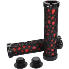 Liangduo Shop Mavi Stil Çift Kilitli Bisiklet Sapları Dağ Bisikleti Gidonları Için Bisiklet Gidonu Sapları Mtb Kilitleme Biter Fixie Bmx (Yurt Dışından)