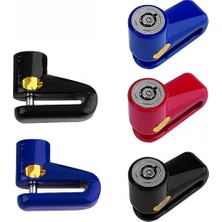 Liangduo Shop Mavi Stil Ağır Hizmet Tipi Motosiklet Dağ Bisikleti E-Bike Disk Fren Güvenliği Hırsızlığa Karşı Kilit Mtb Bisiklet Fren Disk Kilidi Bisiklet Aksesuarları (Yurt Dışından)