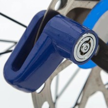 Liangduo Shop Mavi Stil Ağır Hizmet Tipi Motosiklet Dağ Bisikleti E-Bike Disk Fren Güvenliği Hırsızlığa Karşı Kilit Mtb Bisiklet Fren Disk Kilidi Bisiklet Aksesuarları (Yurt Dışından)