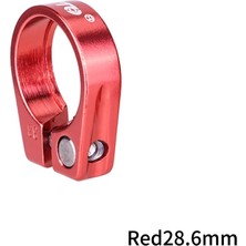 Liangduo Shop JC205 28.6 Kırmızı Stil Ztto Mtb Bisiklet Koltuk Direkleri Kelepçeleri Katlanır Bisiklet Hızlı Bırakma Koltuk Direği Kilit Kelepçesi Ultralight Montaj Yeni (Yurt Dışından)