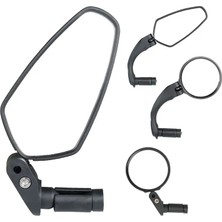 Liangduo Shop FK-272 P1 Stili Bisiklet Aynası Evrensel Sol Sağ Montaj Akrilik Dışbükey Veya Düz Lens Arka Görüş Reflektör Açısı Ayarlanabilir (Yurt Dışından)
