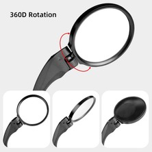 Liangduo Shop FK-272 P1 Stili Bisiklet Aynası Evrensel Sol Sağ Montaj Akrilik Dışbükey Veya Düz Lens Arka Görüş Reflektör Açısı Ayarlanabilir (Yurt Dışından)