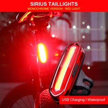 Liangduo Shop Tek Kırmızı Stil 120 Lümen Bisiklet Arka Işık USB Şarj Edilebilir Bisiklet LED Kuyruk Işık Su Geçirmez Mtb Yol Bisikleti Kuyruk Işık Bisiklet Aksesuarları (Yurt Dışından)