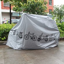 Liangduo Shop Su Geçirmez Bisiklet Örtüsü Açık Toz Geçirmez Güneş Işığı Uv Koruyucu Bisiklet Kılıfı Kapakları Bisiklet Örtüsü Bisiklet Dişli Bisiklet Aksesuarları (Yurt Dışından)