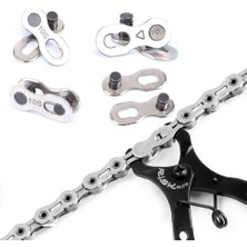 Liangduo Shop 9s Tarzı Için 3 Adet 3 Çift Bisiklet Zinciri Konnektör Kilidi Hızlı Bağlantı Yol Bisikleti Ortak Sihirli Toka Mtb Aksesuarları Bisiklet Bağlantıları S (Yurt Dışından)
