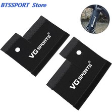 Liangduo Shop 1 Pair Dağ Bisikleti Ön Çatal Koruyucu Ped Çerçeve Wrap Kapak Guard Koruyucu Koruyucu Bisiklet Bisiklet Aksesuarları (Yurt Dışından)