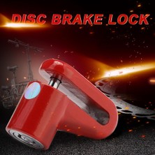 Liangduo Shop Kırmızı ve Siyah Stil Hırsızlığa Karşı Disk Frenler Çelik Tel ile Kilidi Scooter Tekerlekler Soyunma Aksesuarları M365 Elektrikli Scooter Kaykay Tekerlekleri Kilidi (Yurt Dışından)