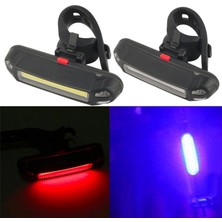 Liangduo Shop A3 Stili 5 LED USB Şarj Edilebilir Bisiklet Kuyruk Lambası Bisiklet Güvenliği Bisiklete Binme Alarmı Arka Lamba (Yurt Dışından)