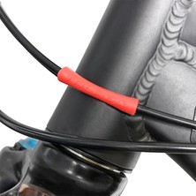 Liangduo Shop 5 Adet Siyah Stil Bisiklet Hattı Boru Koruyucu Kapak Kauçuk Mtb Yol Bisikleti Fren Hattı Vites Değiştirme Kablosu Koruma Yağ Tüpü Koruyucu Bisiklet Aksesuarları (Yurt Dışından)