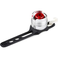 Liangduo Shop Şerit Tarzı Dağ Bisikleti Işığı LED Flaş Su Geçirmez Bisiklet Kuyruk Işığı Bisiklet Arka Lambası Gece Sürme Güvenlik Uyarı Işığı Bisiklet Aksesuarları (Yurt Dışından)