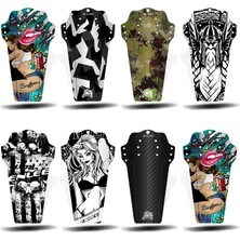 Liangduo Shop C Bölümü Stili 1 Adet Bisiklet Çamurlukları Karbon Fiber Renkli Ön Arka Lastik Tekerlek Evrensel Çamurluk Mtb Yol Bisikleti Kanatları Çamurluklar Bisiklete Binme (Yurt Dışından)