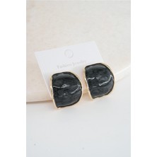 By Zeyna Aksesuar Kadın Vip Seri Mineli Küpe Seti