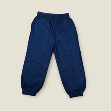 Denim çocuk golf paça pantalon 8051