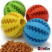 Duoliang Shop Turuncu Tarzı S-5cm Köpek Dişi Temiz Top Yumuşak Pet Köpek Oyuncak Interaktif Lastik Toplar Köpek Çiğneme Oyuncakları Top Maması Ekstra Sert Lastik Top Köpek (Yurt Dışından)